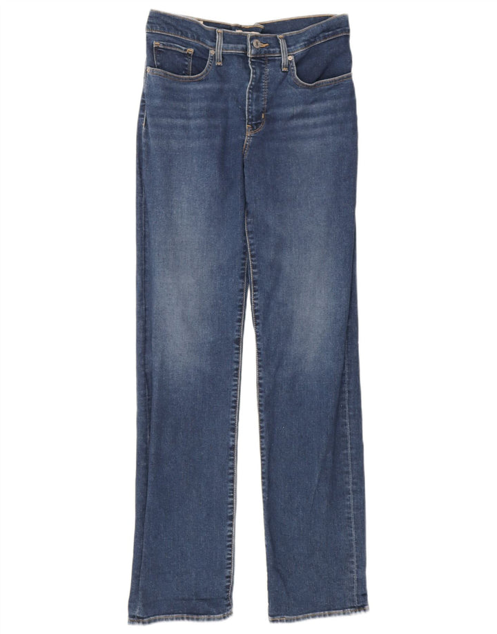Levi's Womens 314 Shaping Straight Jeans W30 L32 Blue