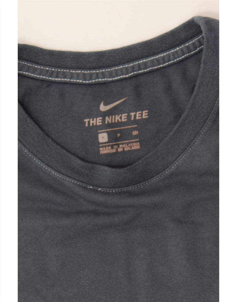 NIKE Mens Graphic T-Shirt Top Small Grey Cotton Vintage Nike and Second-Hand Nike from Messina Hembry 