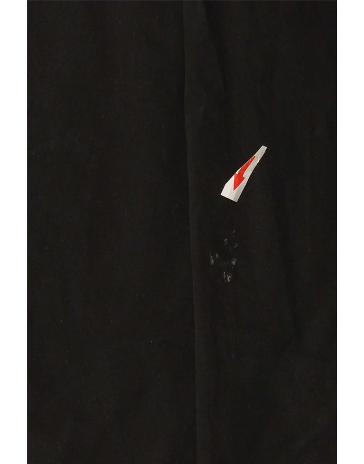 Marks & Spencer Womens Straight Chino Trousers UK 12 MediumW32 L29 Black