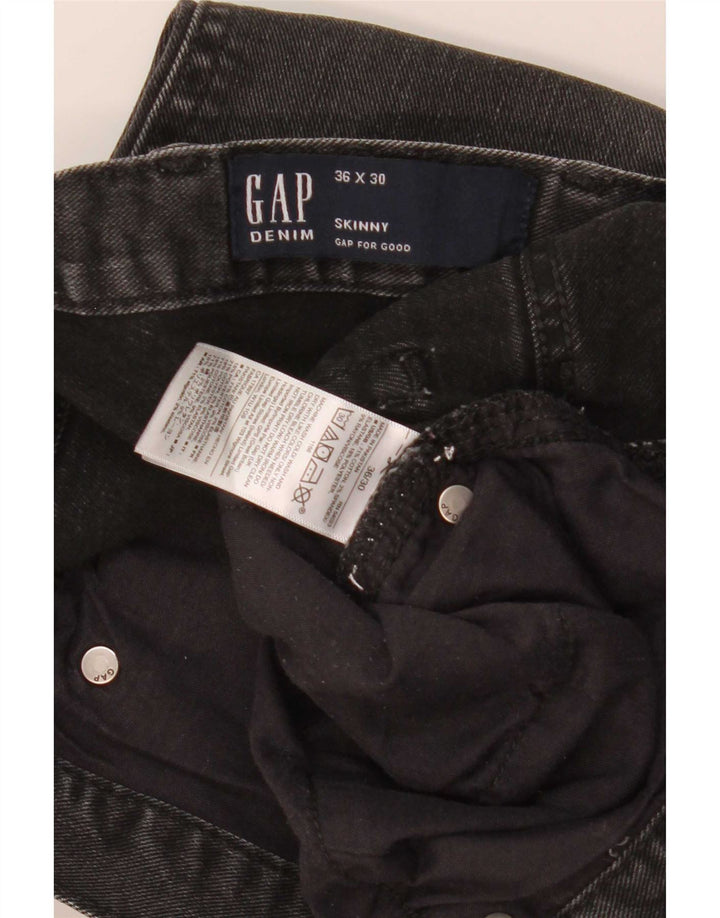 Gap Mens Skinny Jeans W36 L30 Grey Cotton