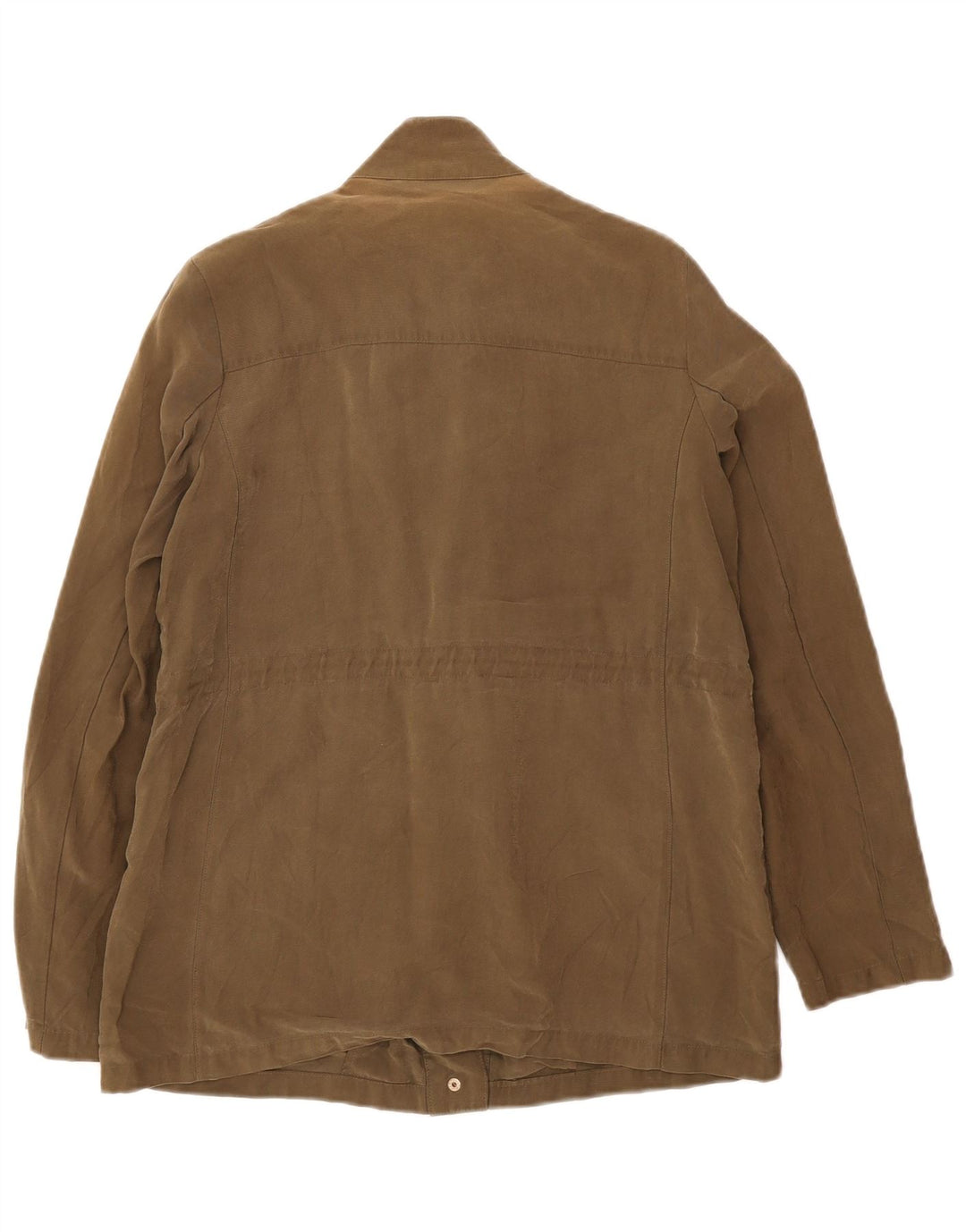 Zara Womens Oversized Utility Jacket UK 6 XS Khaki
