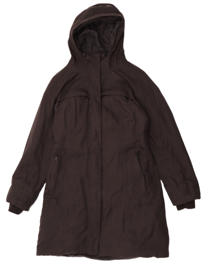 The North Face Womens Hooded Padded Coat UK 14 Medium Black Nylon