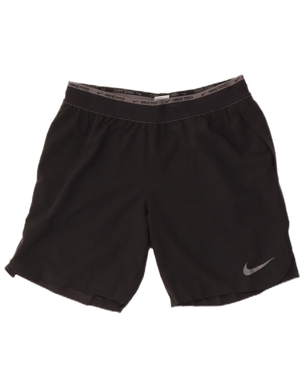 Nike Mens Dri Fit Sport Shorts Large Black Polyester