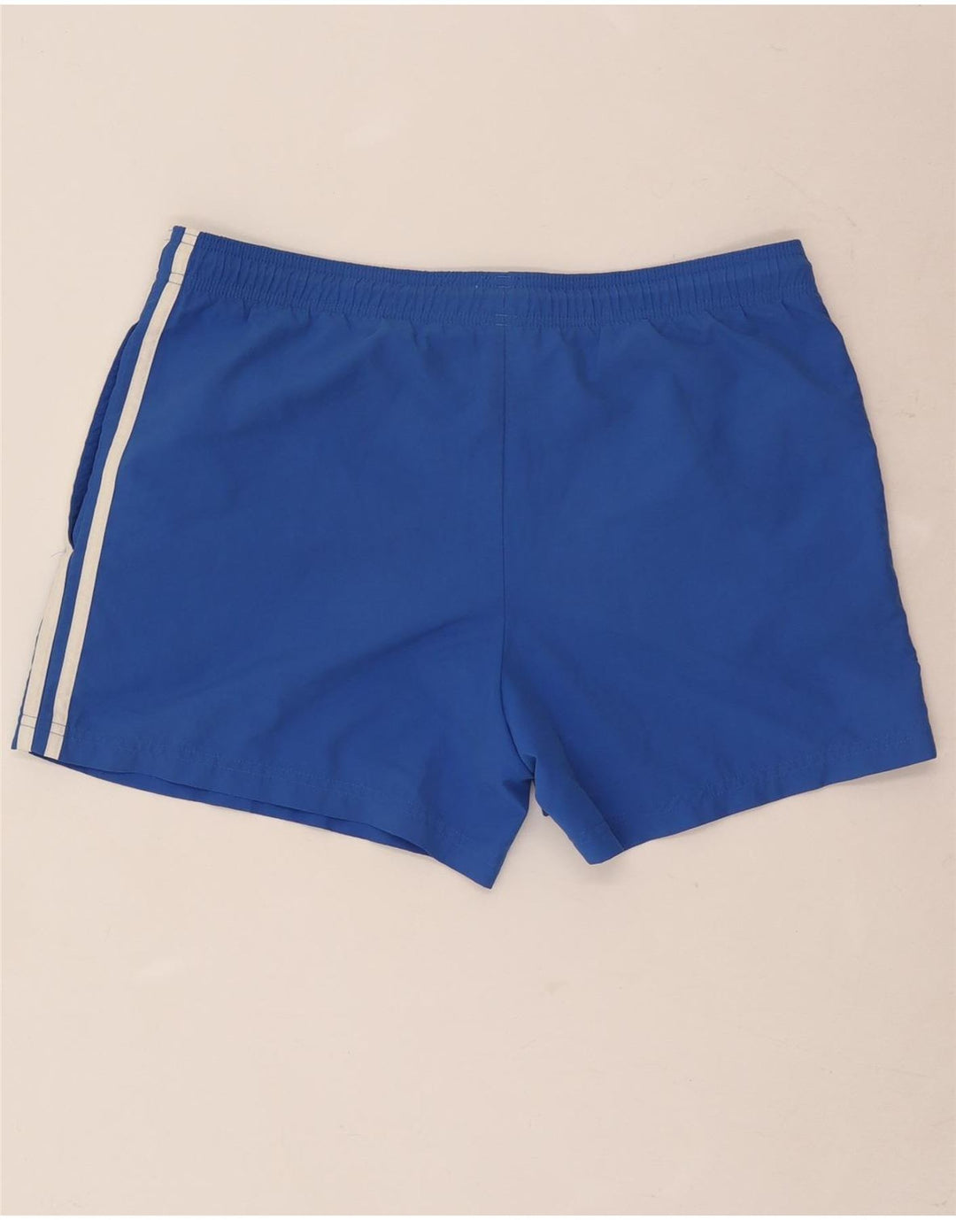 Adidas Mens Graphic Sport Shorts Medium  Blue Polyester