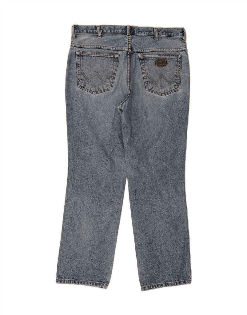 WRANGLER Mens Straight Jeans W36 L30 Blue Cotton Vintage Wrangler and Second-Hand Wrangler from Messina Hembry 