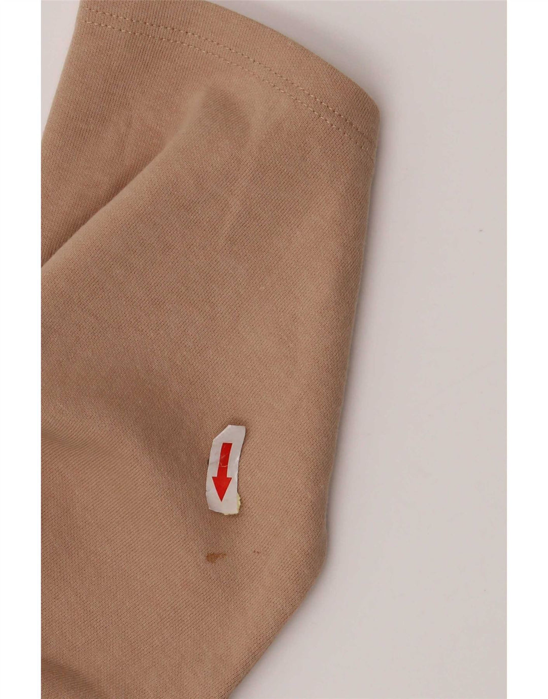 Zara Womens 1/2 Sleeve Shift Dress UK 8 Small Beige