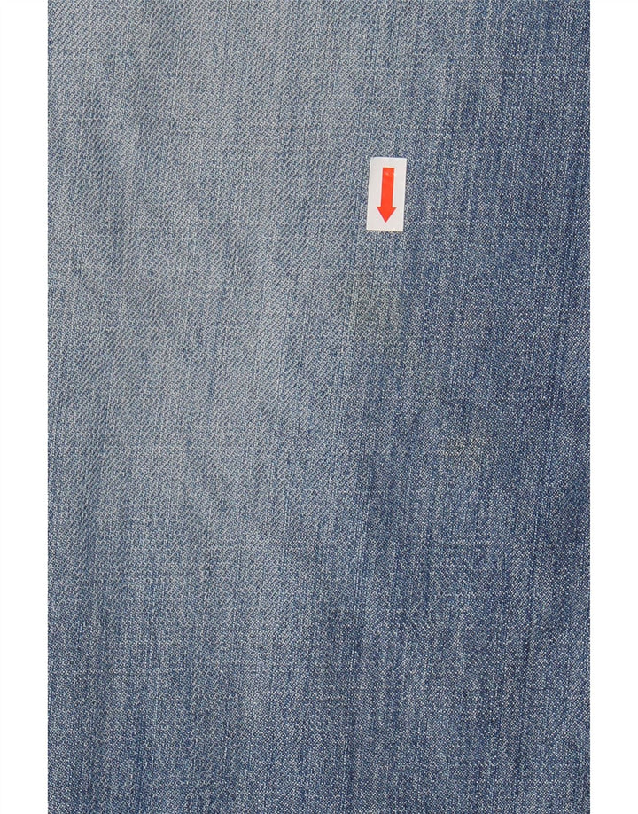 ARMANI Mens Straight Jeans W40 L28 Blue Cotton