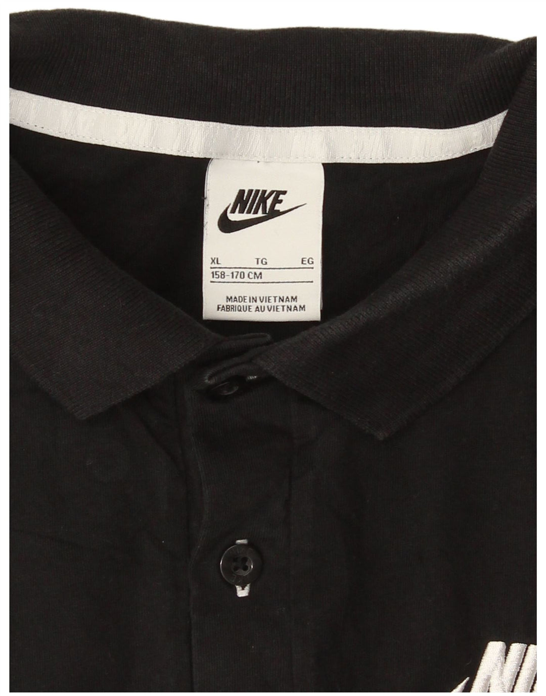 Nike Boys Polo Shirt 13-14 Years XL Black