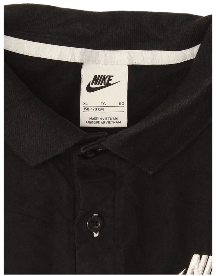 Nike Boys Polo Shirt 13-14 Years XL Black