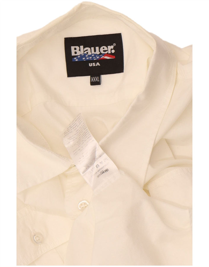 Blauer Mens Shirt 3XL White Cotton