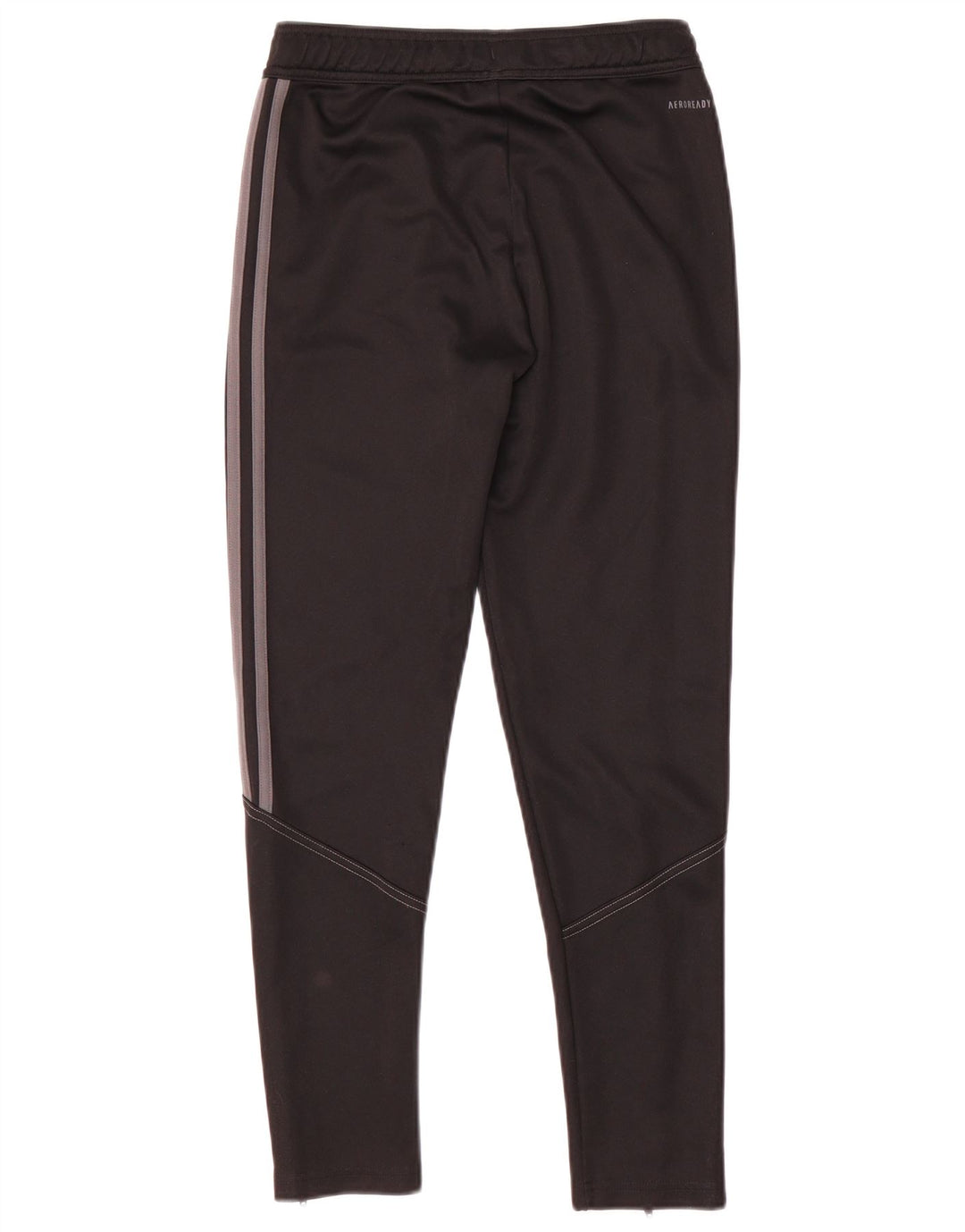 Adidas Boys Aeroready Tracksuit Trousers 11-12 Years Black Polyester