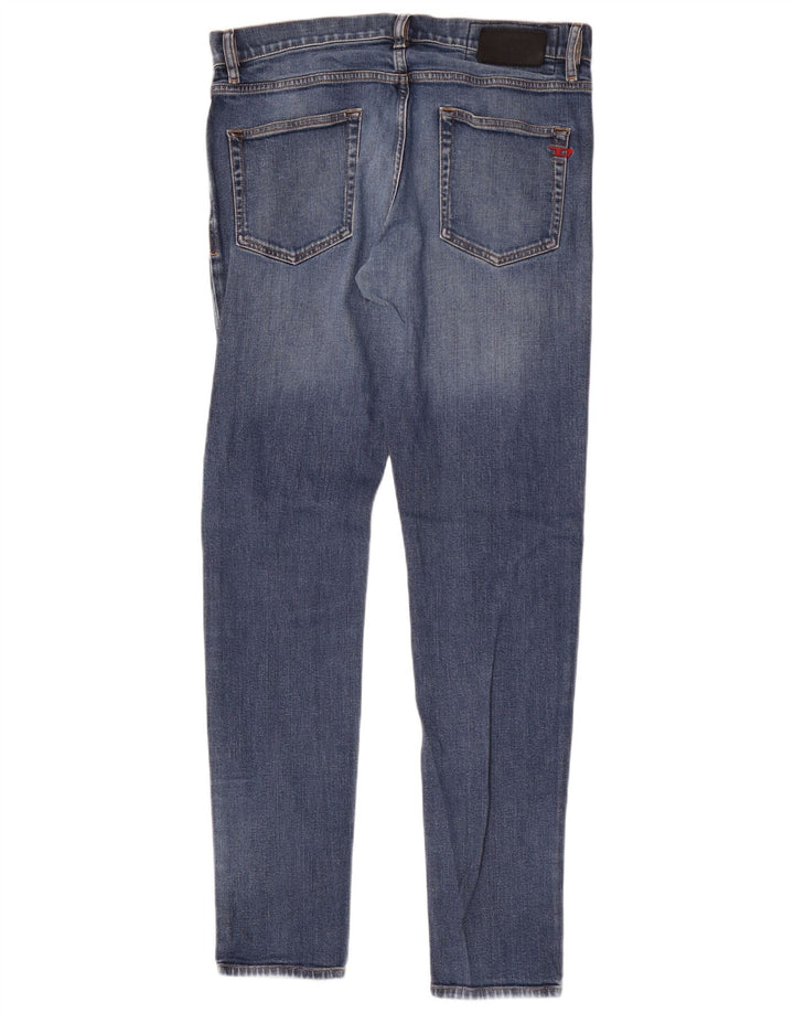Diesel Mens Skinny Jeans W34 L34 Blue Cotton