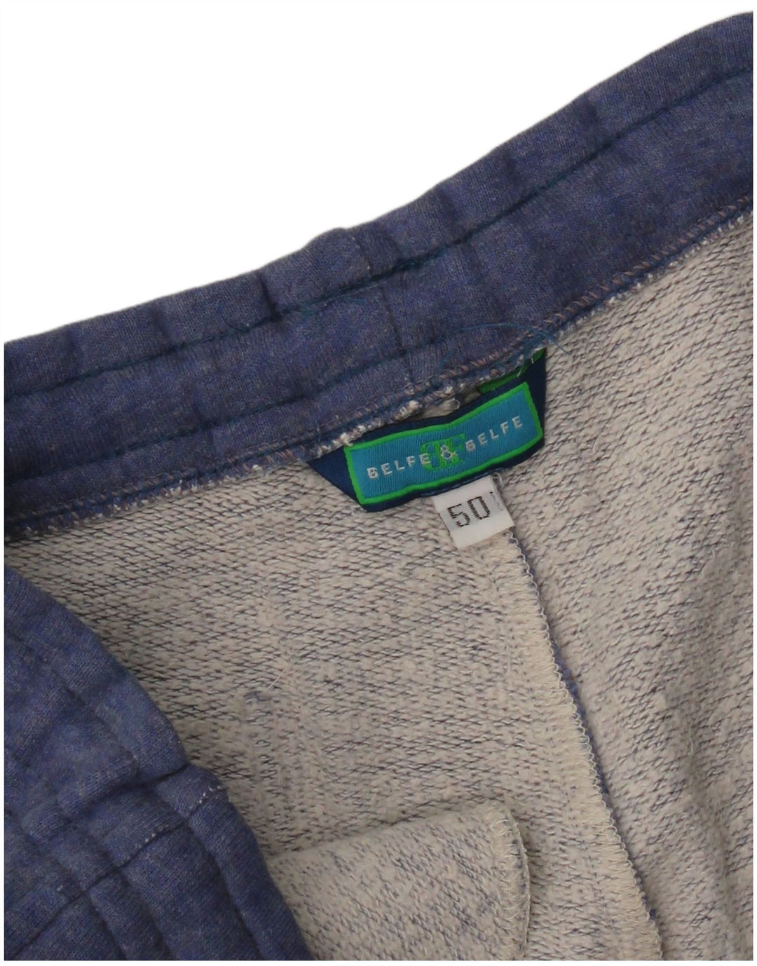 Belfe & Belfe Mens Graphic Full Tracksuit IT 50 Large  Blue