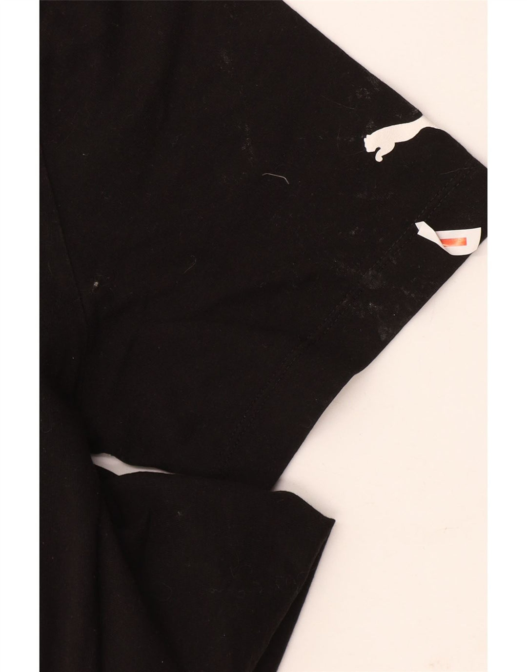Puma Mens Graphic T-Shirt Top Medium Black Colourblock