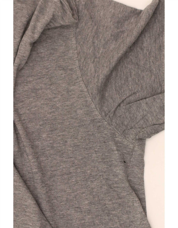 Fila Mens Graphic T-Shirt Top Medium Grey Flecked