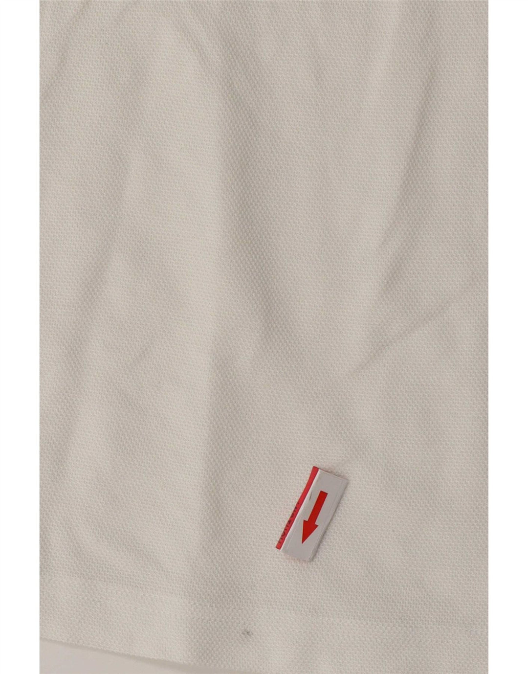 Hugo Boss Mens Polo Shirt Medium White Colourblock Cotton