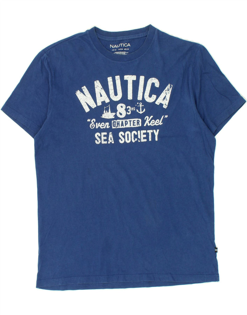 Mens Graphic T-Shirt Top Medium | Vintage Nautica | Thrift | Second-Hand Nautica | Used Clothing | Messina Hembry 