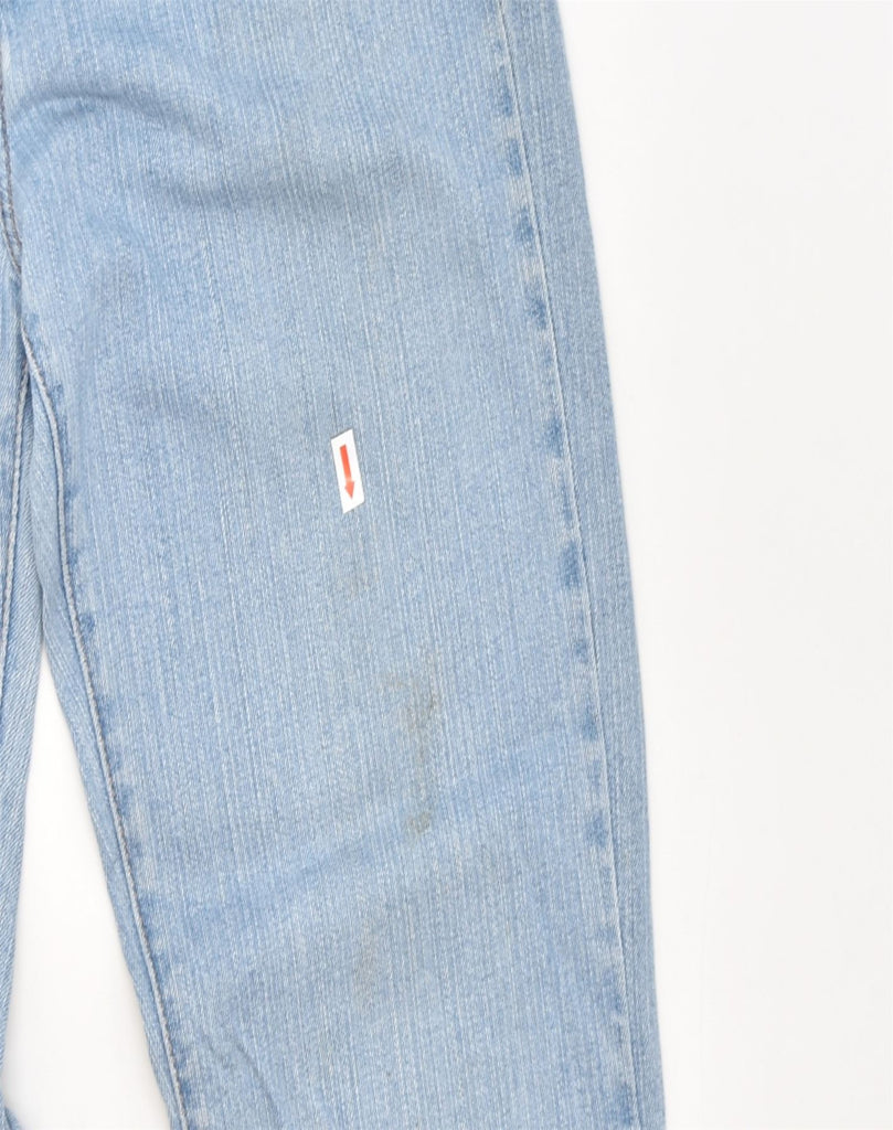 LEVI'S Womens 515 Capri Jeans US 10 Large W34 L24 Blue Cotton | Vintage | Thrift | Second-Hand | Used Clothing | Messina Hembry 