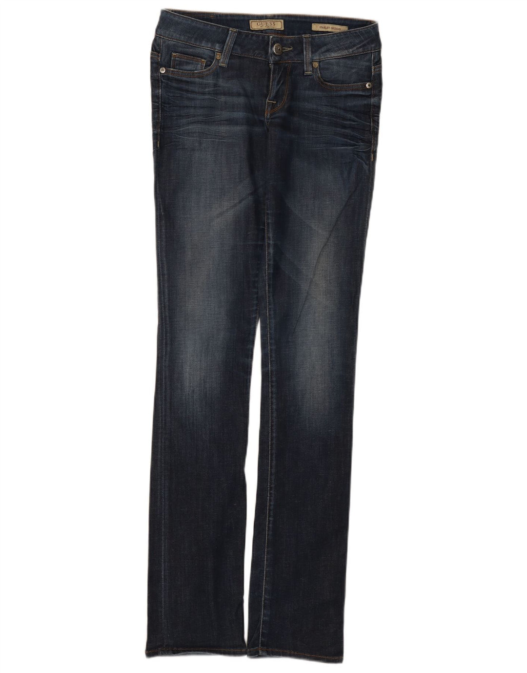 Guess Womens Starlet Skinny Jeans W28 L34 Blue
