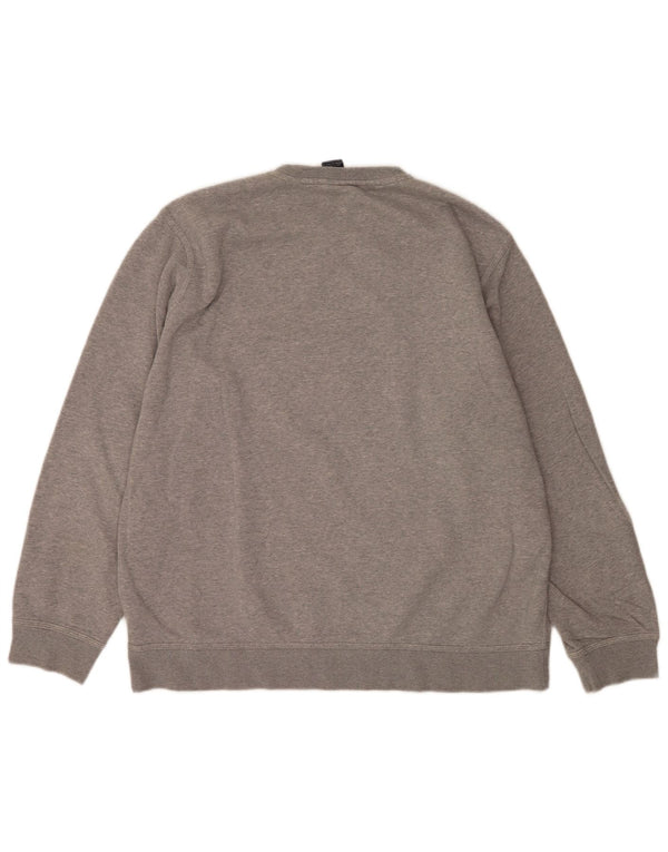 Nike Mens Sweatshirt Jumper 2XL Grey Cotton