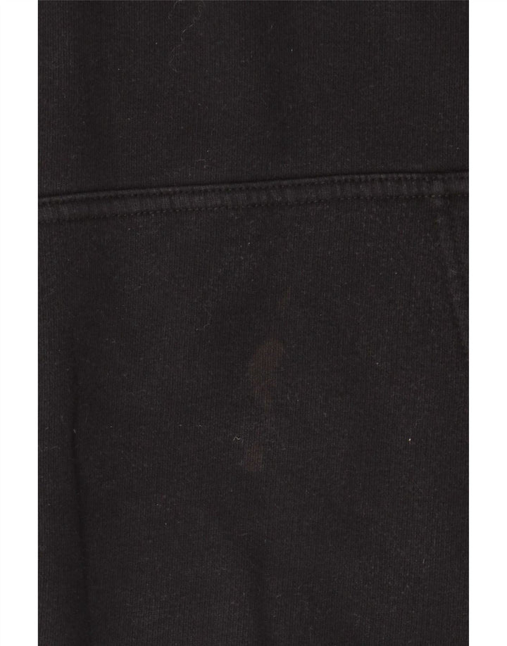 Champion Mens Hoodie Jumper Large Black Cotton