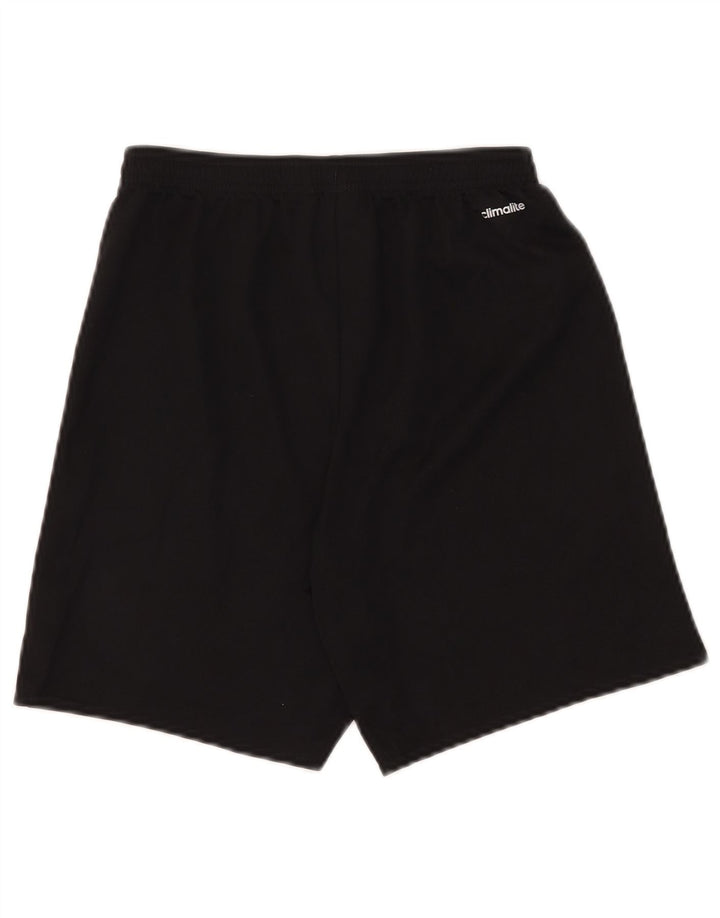 Adidas Boys Climalite Graphic Sport Shorts 13-14 Years  Black Polyester