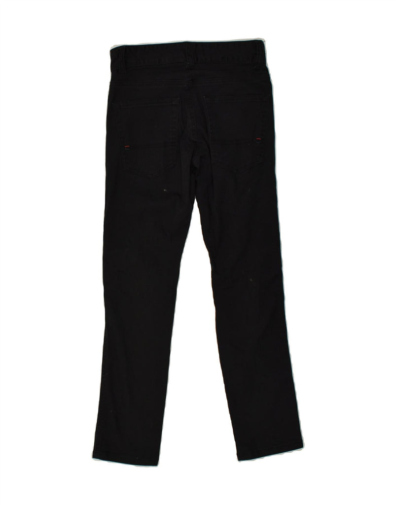 TOMMY HILFIGER Boys Slim Casual Trousers 7-8 Years W24 L25 Black Cotton | Vintage Tommy Hilfiger | Thrift | Second-Hand Tommy Hilfiger | Used Clothing | Messina Hembry 