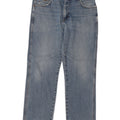 Wrangler Mens Straight Jeans W33 L30 Blue Cotton