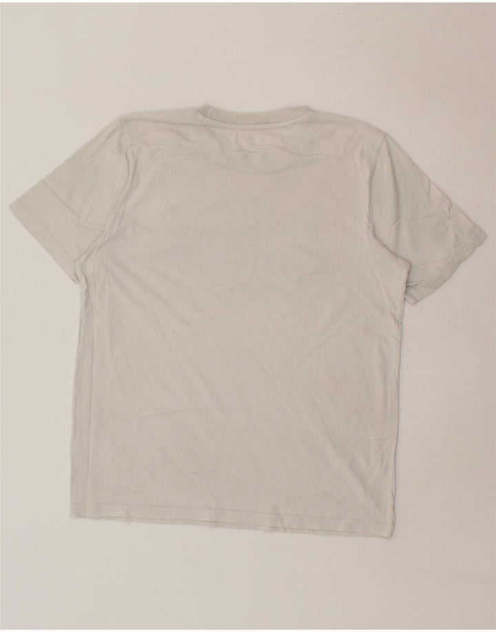 ADIDAS Mens Graphic T-Shirt Top Medium White Vintage Adidas and Second-Hand Adidas from Messina Hembry 