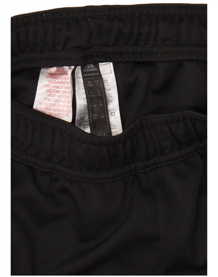 Adidas Boys Aeroready Tracksuit Trousers 13-14 Years  Black Polyester