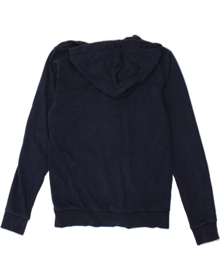 LEVI'S Boys Graphic Zip Hoodie Sweater 15-16 Years Navy Blue Vintage Levi's and Second-Hand Levi's from Messina Hembry 