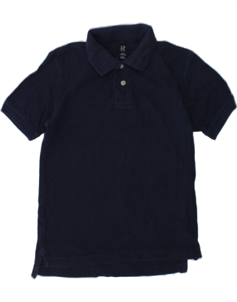 GAP Boys Polo Shirt 6-7 Years Navy Blue Cotton | Vintage Gap | Thrift | Second-Hand Gap | Used Clothing | Messina Hembry 