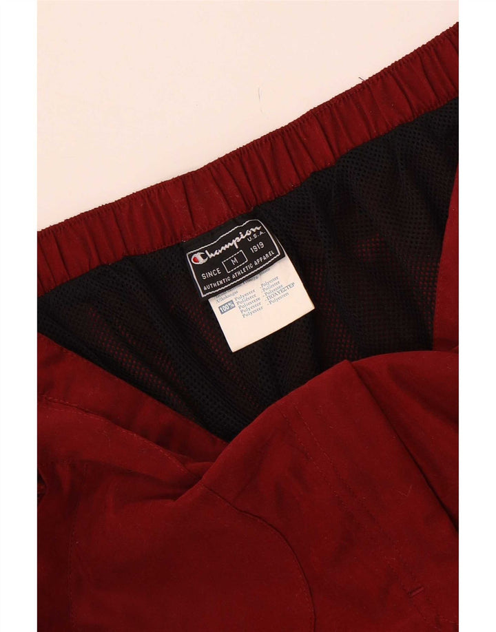 Champion Mens Loose Fit Trousers Medium W28 L29 Burgundy Polyester
