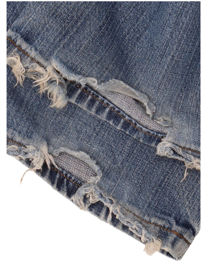 Wrangler Mens Alaska Straight Jeans W34 L30 Blue Cotton