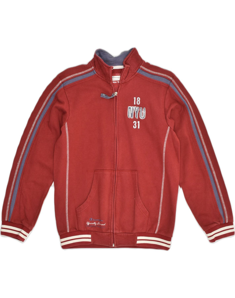 CHAMPION Boys Tracksuit Top Jacket 13-14 Years XL Red Cotton | Vintage Champion | Thrift | Second-Hand Champion | Used Clothing | Messina Hembry 