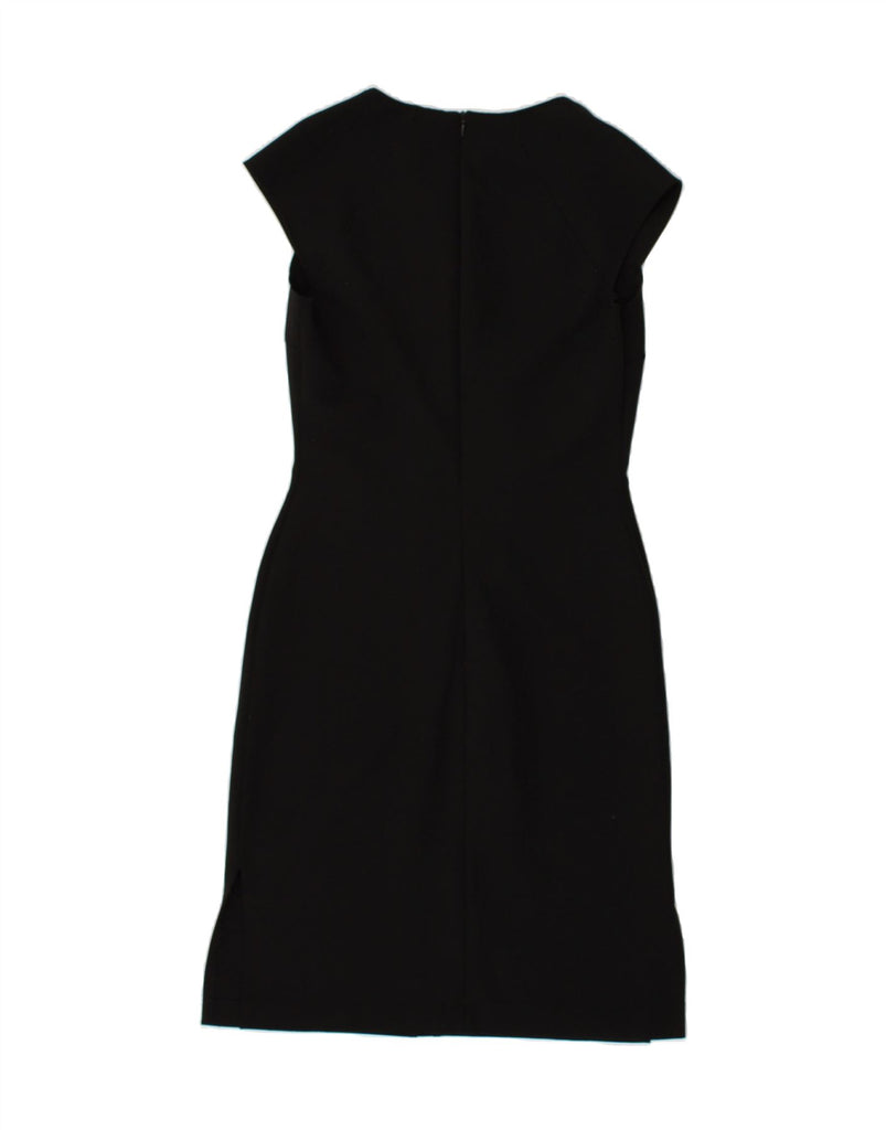 ZARA Womens Sheath Dress UK 10 Small Black | Vintage Zara | Thrift | Second-Hand Zara | Used Clothing | Messina Hembry 
