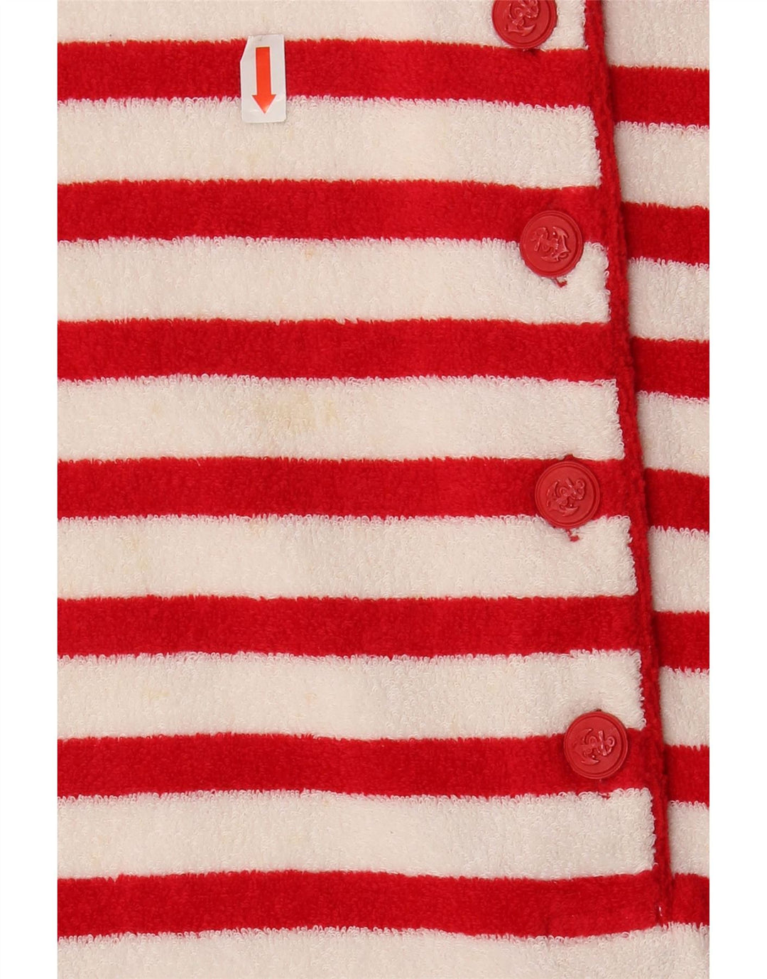 Triumph Womens T-Shirt Dress IT 42 Medium Red Striped Cotton