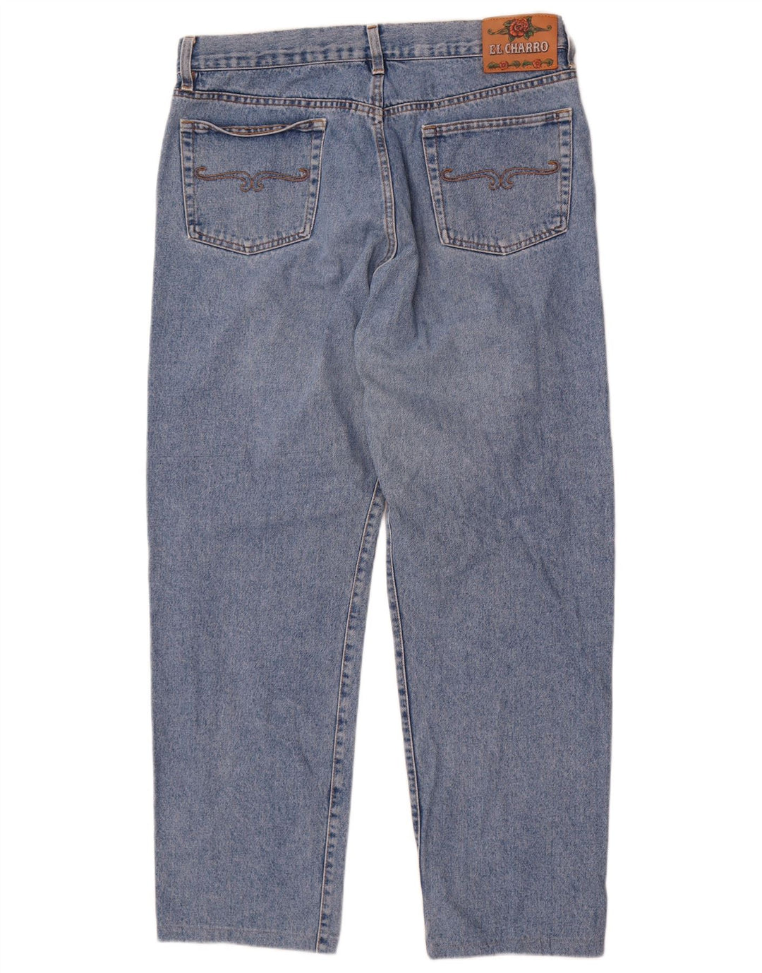 El Charro Womens Tapered Jeans IT 42 Medium W34 L29 Blue Cotton