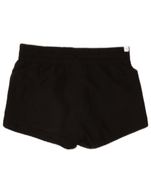 Puma Womens Sport Shorts UK 10 Small Black
