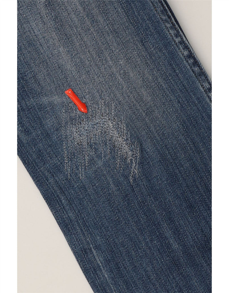 LEE Womens Knox Zip Straight Jeans W30 L34 Blue Cotton Vintage Lee and Second-Hand Lee from Messina Hembry 