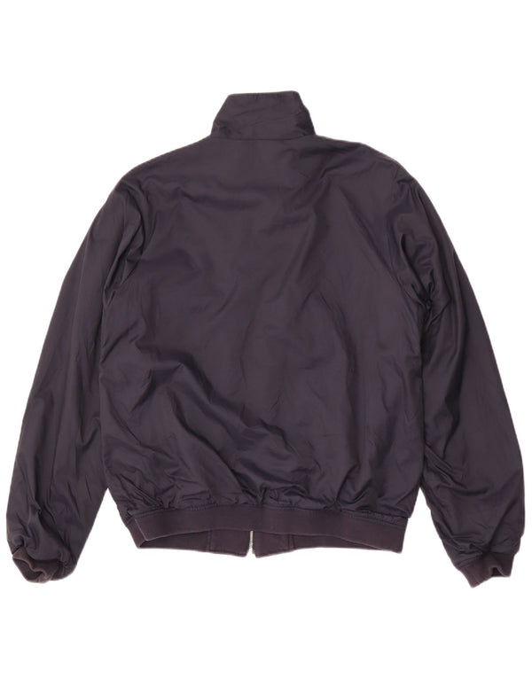 Gap Mens Bomber Jacket UK 38 Medium Navy Blue Nylon