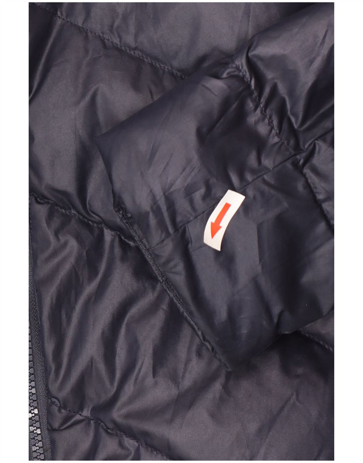 Napapijri Womens Padded Jacket UK 14 Medium Navy Blue Polyester