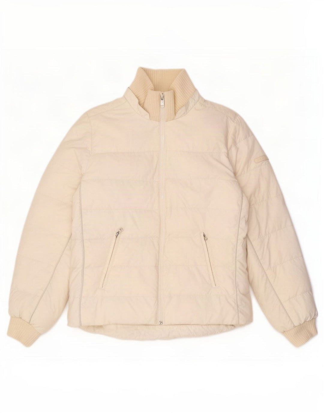 Champion Womens Padded Jacket UK 10 Small White Polyamide