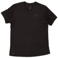 Nike Mens Dri Fit T-Shirt Top Medium Black