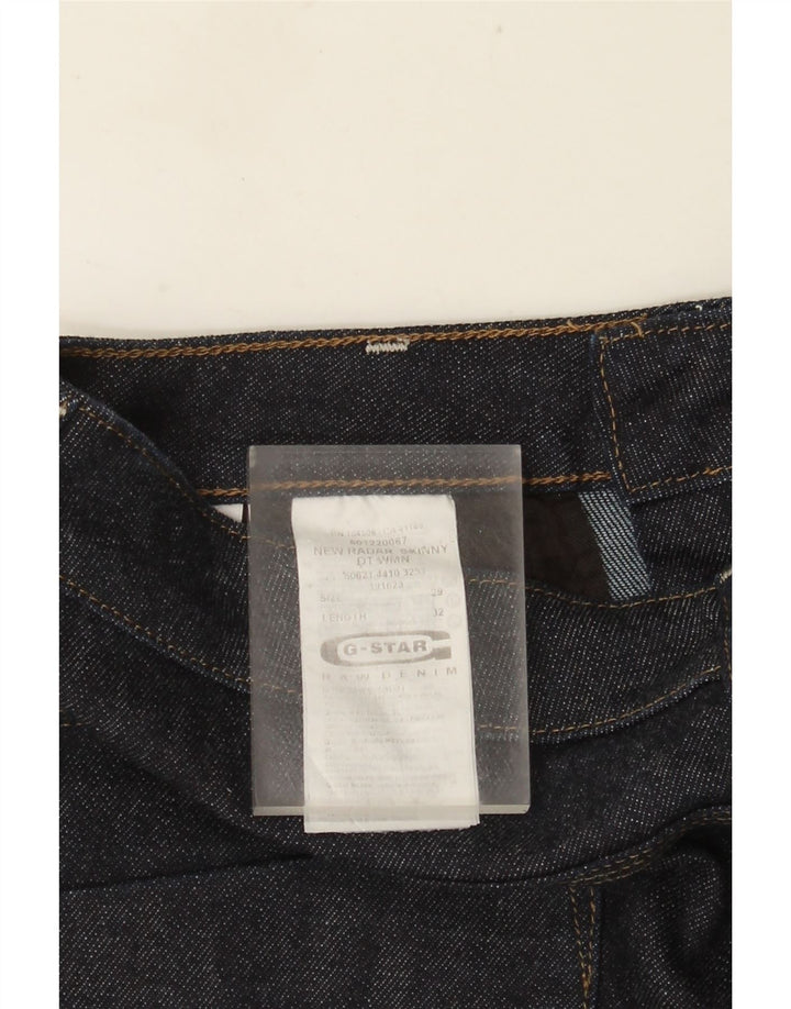 G-Star Womens Denim Shorts W29 Medium Navy Blue Cotton