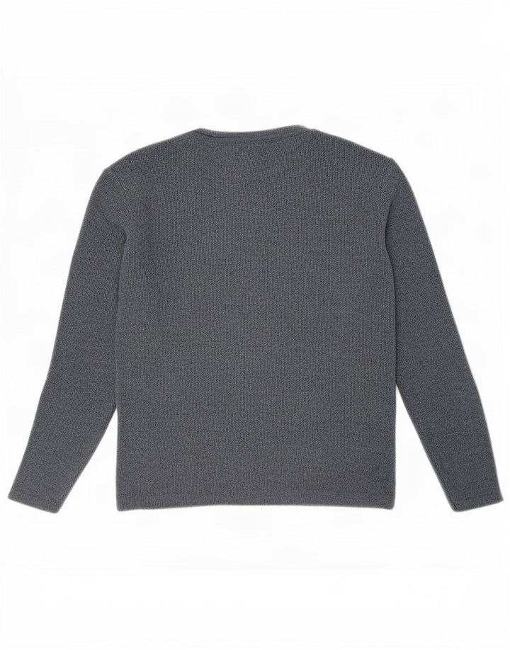 Zara Womens Blouse Top UK 10 Small Blue Flecked