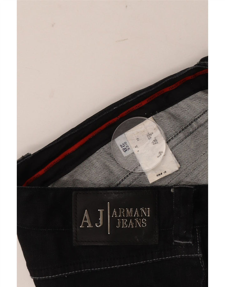 Armani Womens Skinny Jeans W28 L34 Black