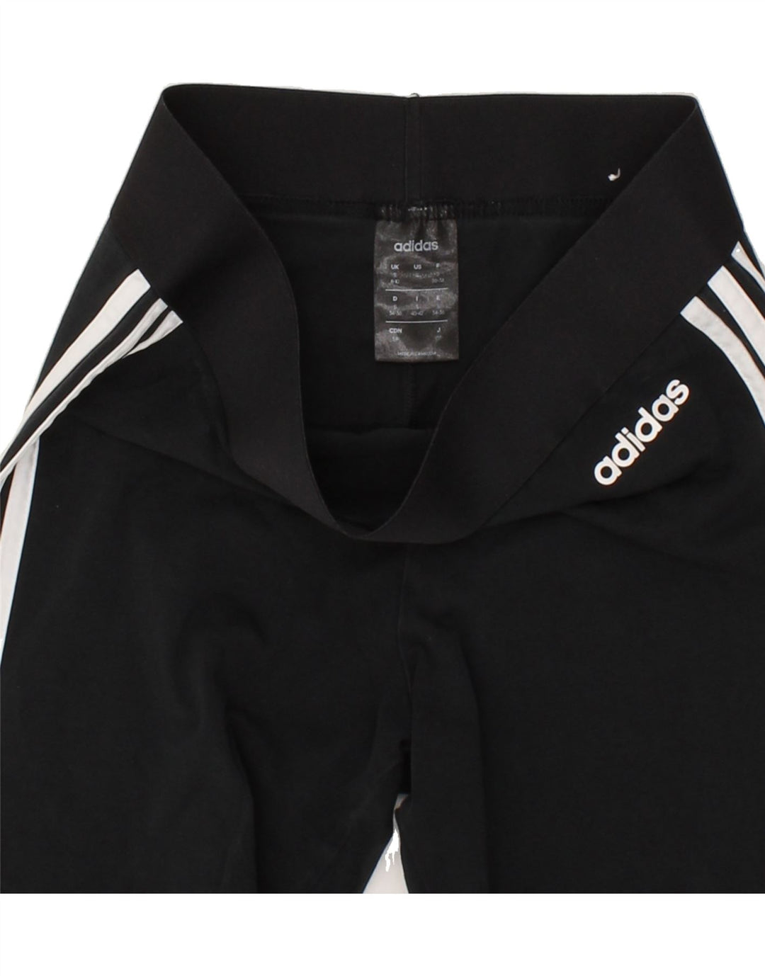 ADIDAS Womens Leggings UK  8/10 Small Black Cotton Vintage Adidas and Second-Hand Adidas from Messina Hembry 