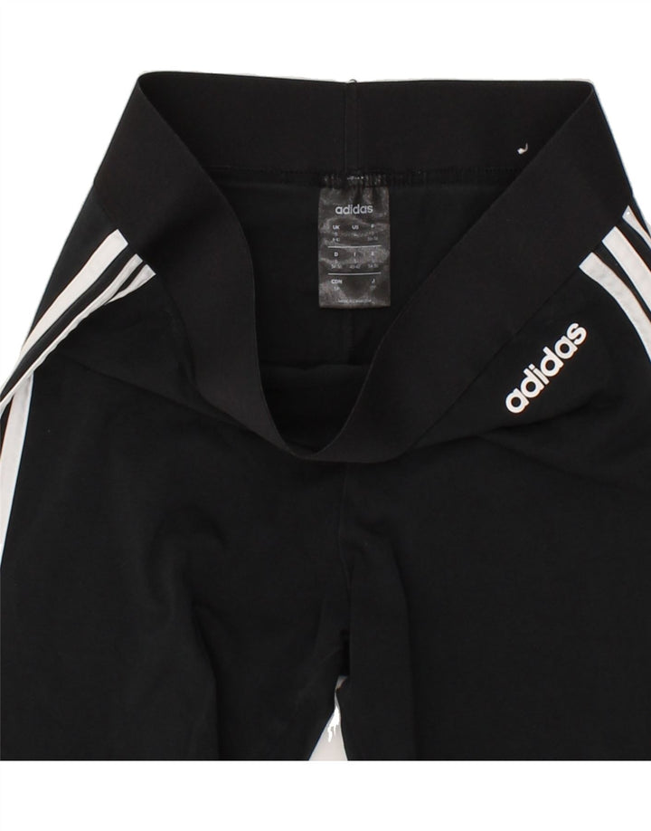 ADIDAS Womens Leggings UK  8/10 Small Black Cotton Vintage Adidas and Second-Hand Adidas from Messina Hembry 