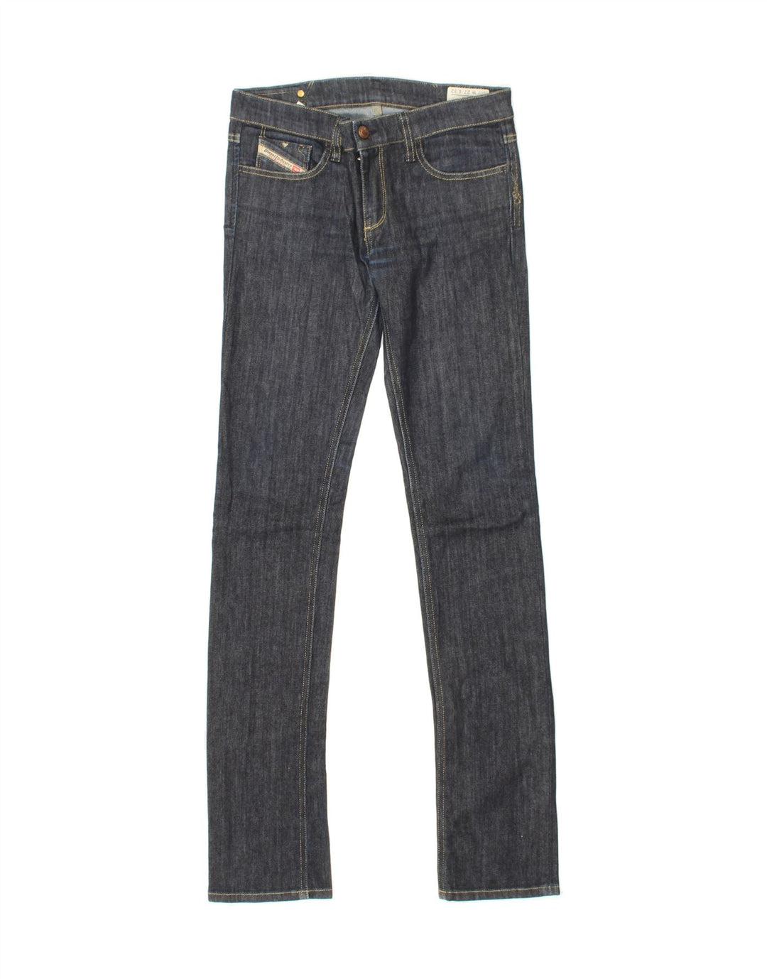DIESEL Womens Livy Slim Jeans W27 L32 Navy Blue Vintage Diesel and Second-Hand Diesel from Messina Hembry 